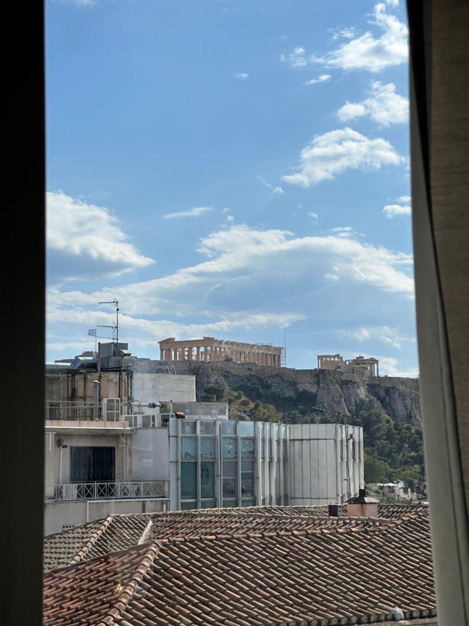 2 Bd Apt In Syntagma With Acropolis View Athena Bagian luar foto